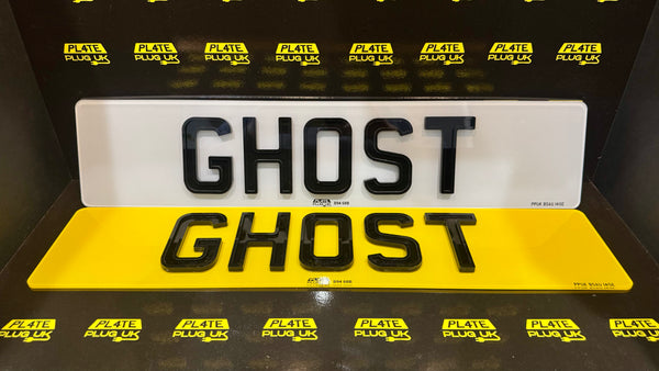 Ghost Number Plates