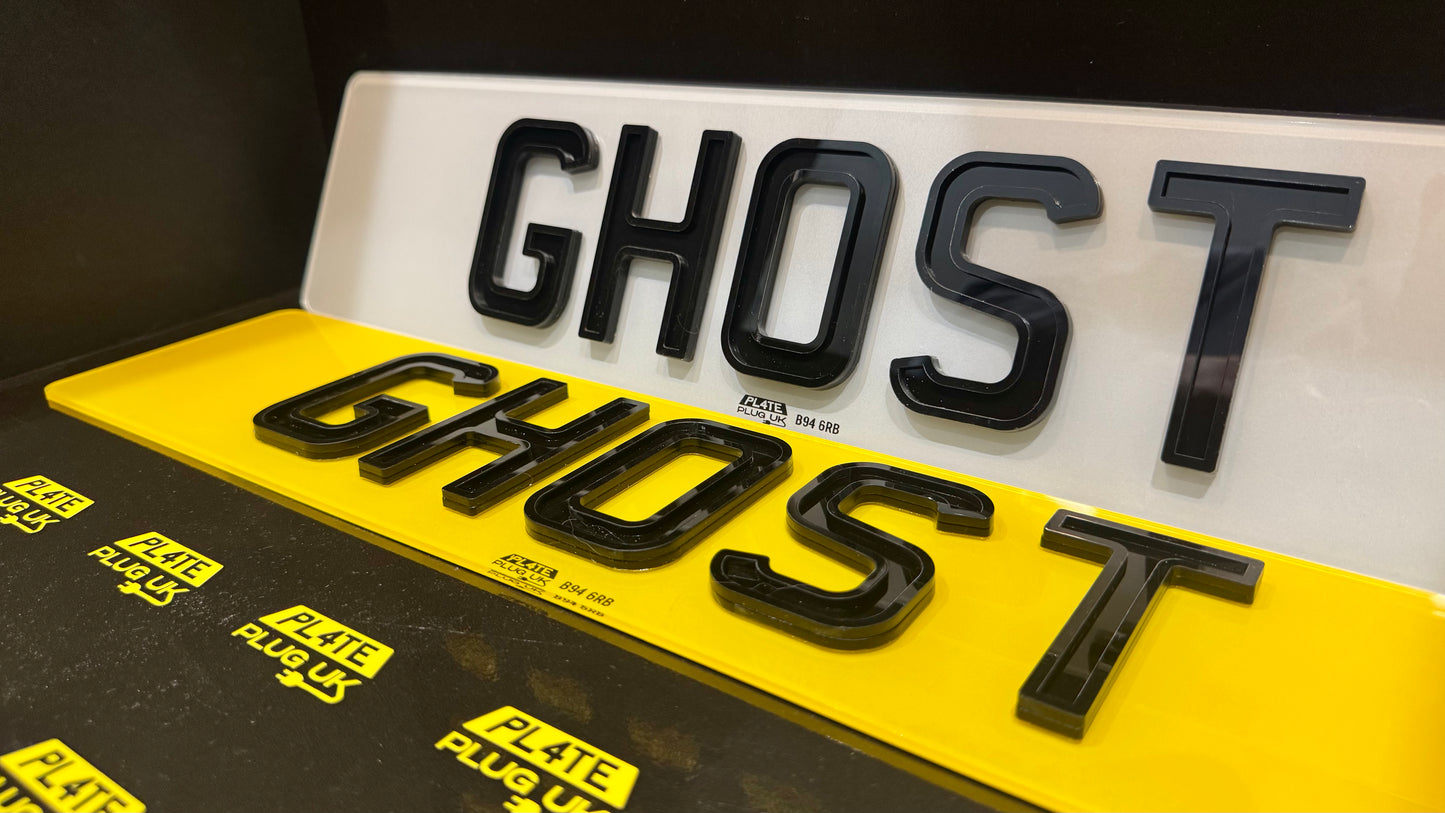 Ghost Number Plates