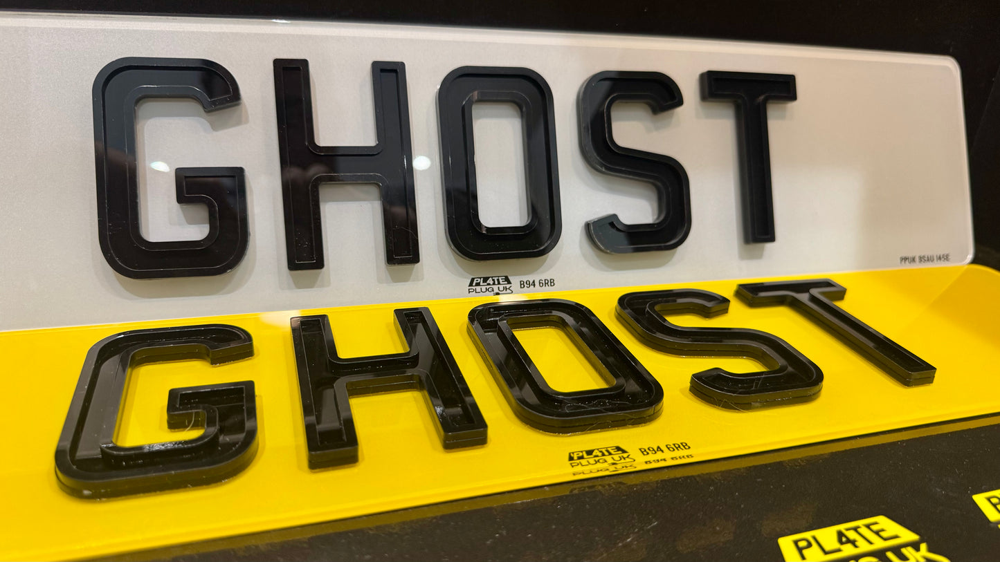 Ghost Number Plates