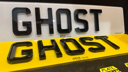 Ghost Number Plates