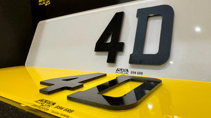 4D Number Plates